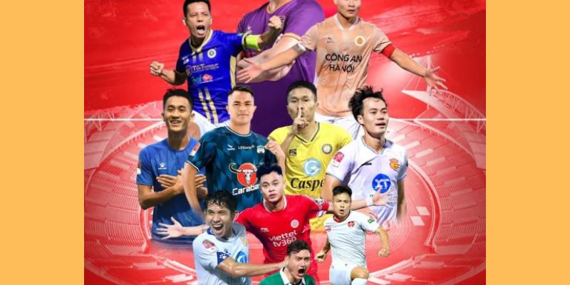 Những đội bóng được yêu thích trên BXH V-League